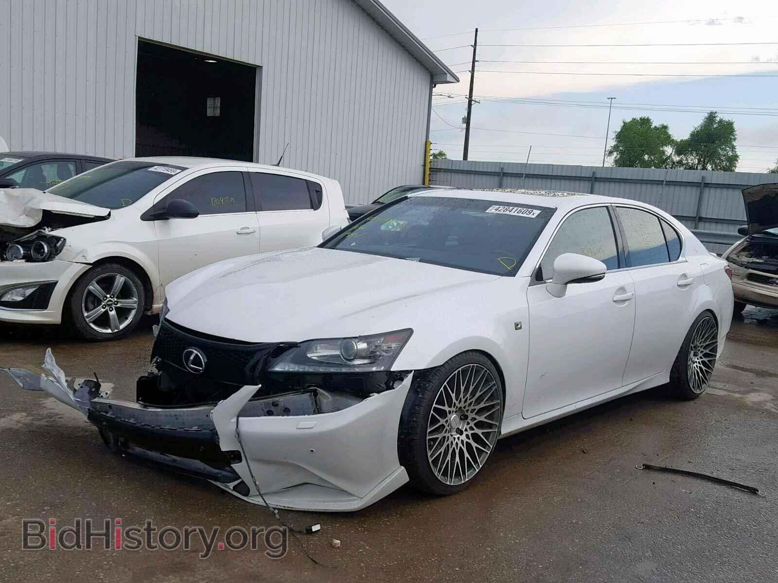 2013 LEXUS GS350 - VIN: JTHCE1BL3D5003834 - Фото 2