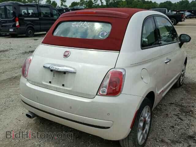 2012 FIAT 500 - VIN: 3C3CFFDRXCT287916 - Фото 4