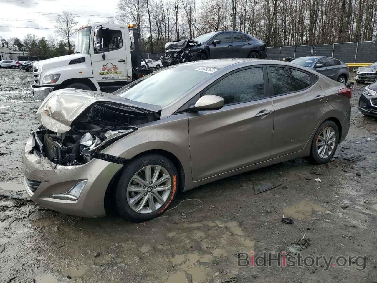 Photo 5NPDH4AE6EH544430 - HYUNDAI ELANTRA 2014