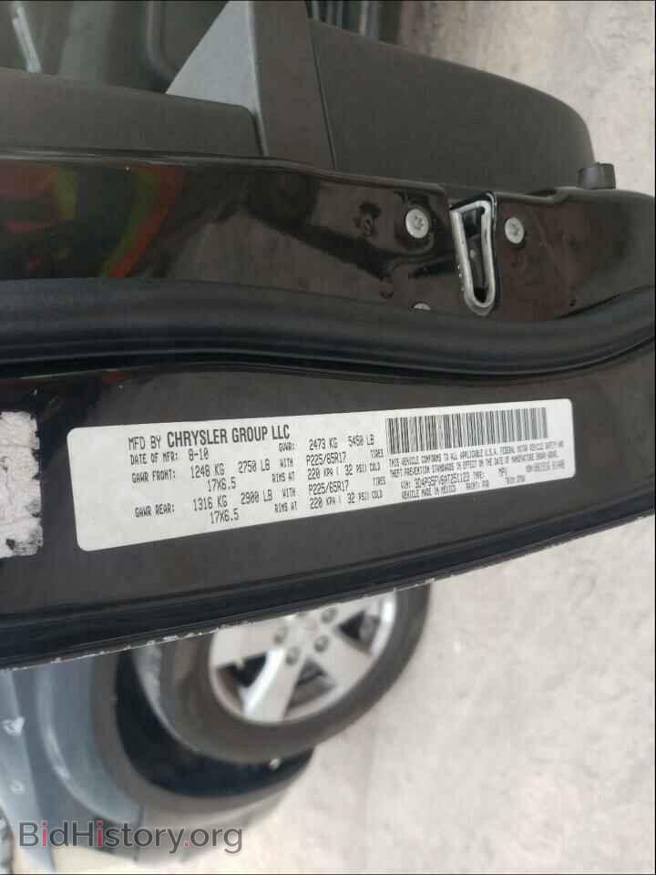 2010 DODGE JOURNEY - VIN: 3D4PG5FV6AT251123 - Фото 10