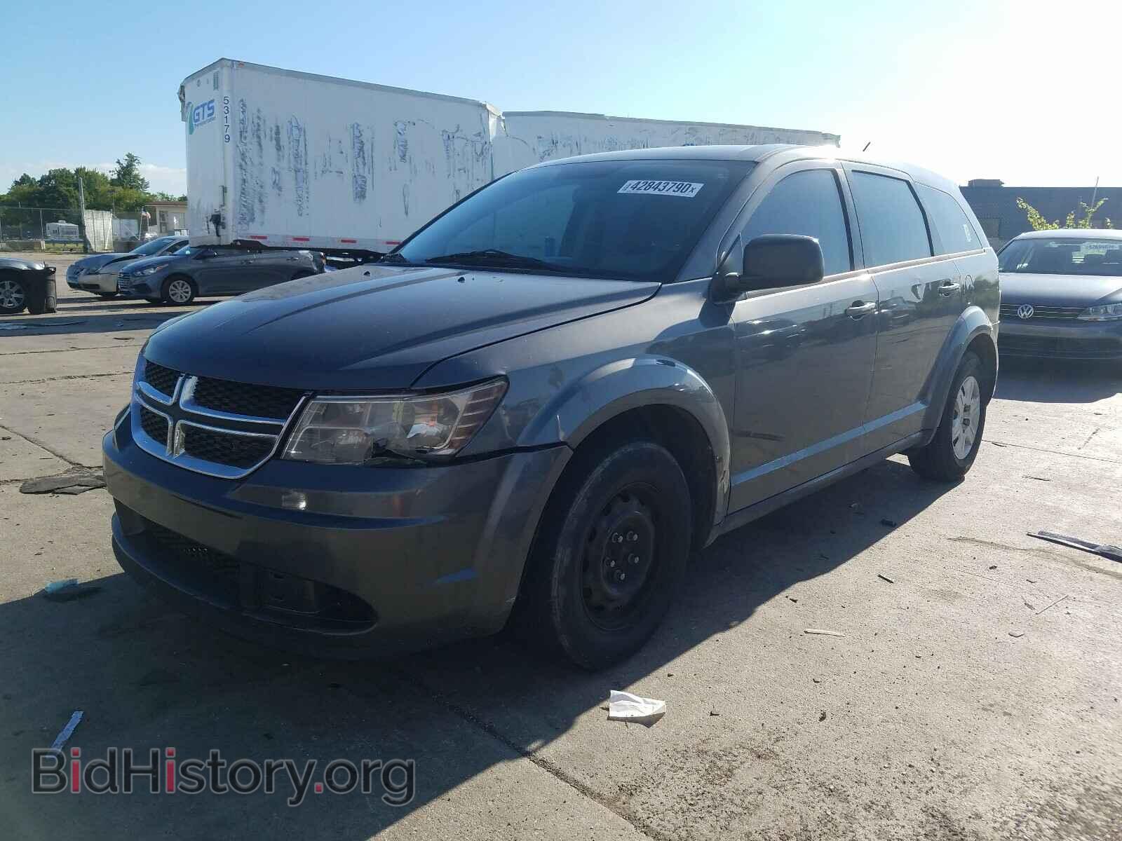 2012 DODGE JOURNEY - VIN: 3C4PDCAB9CT340940 - Фото 2