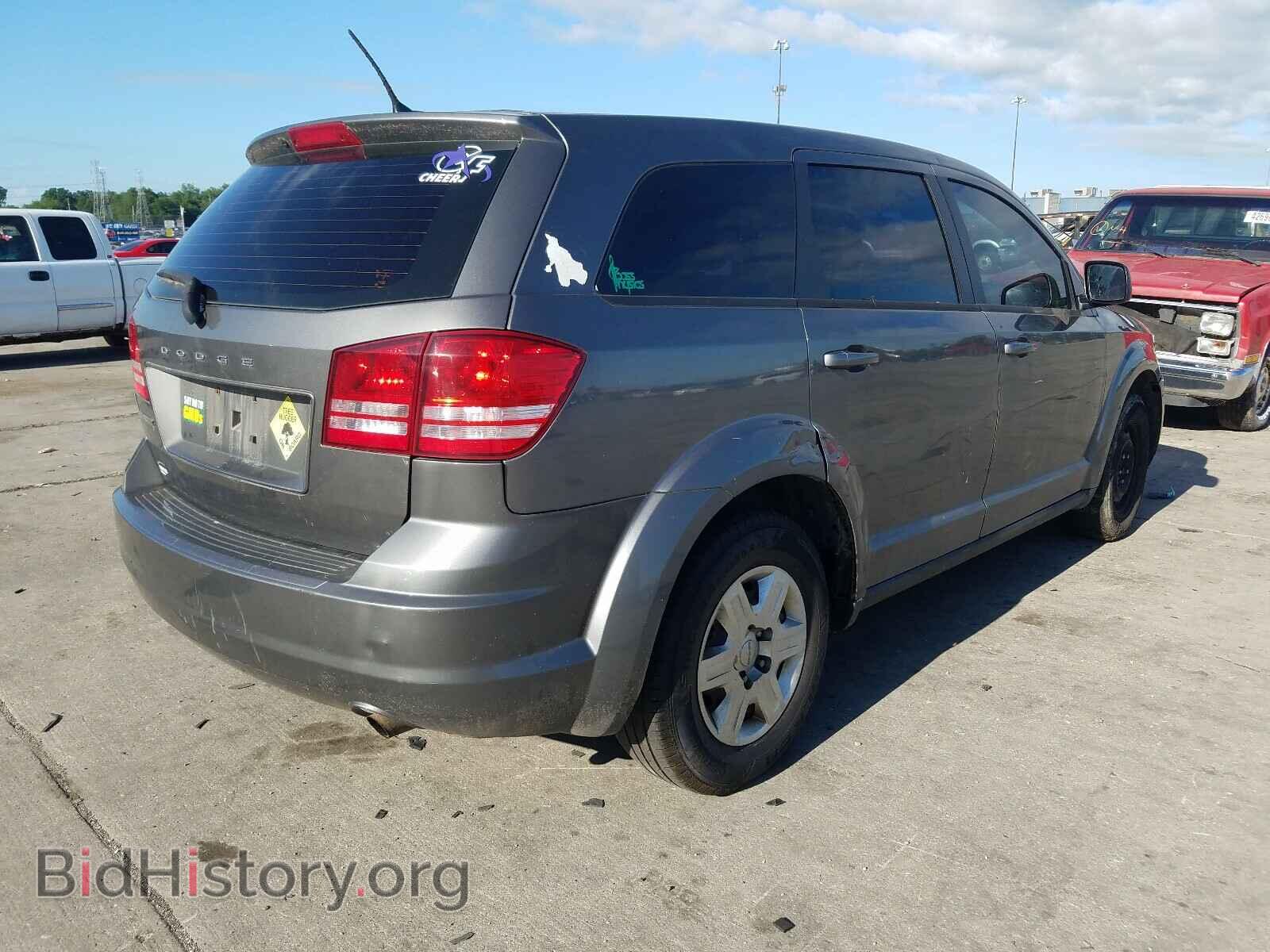 2012 DODGE JOURNEY - VIN: 3C4PDCAB9CT340940 - Фото 4