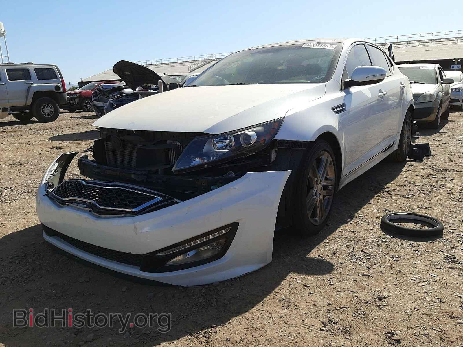 2013 KIA OPTIMA - VIN: 5XXGR4A68DG090811 - Фото 2