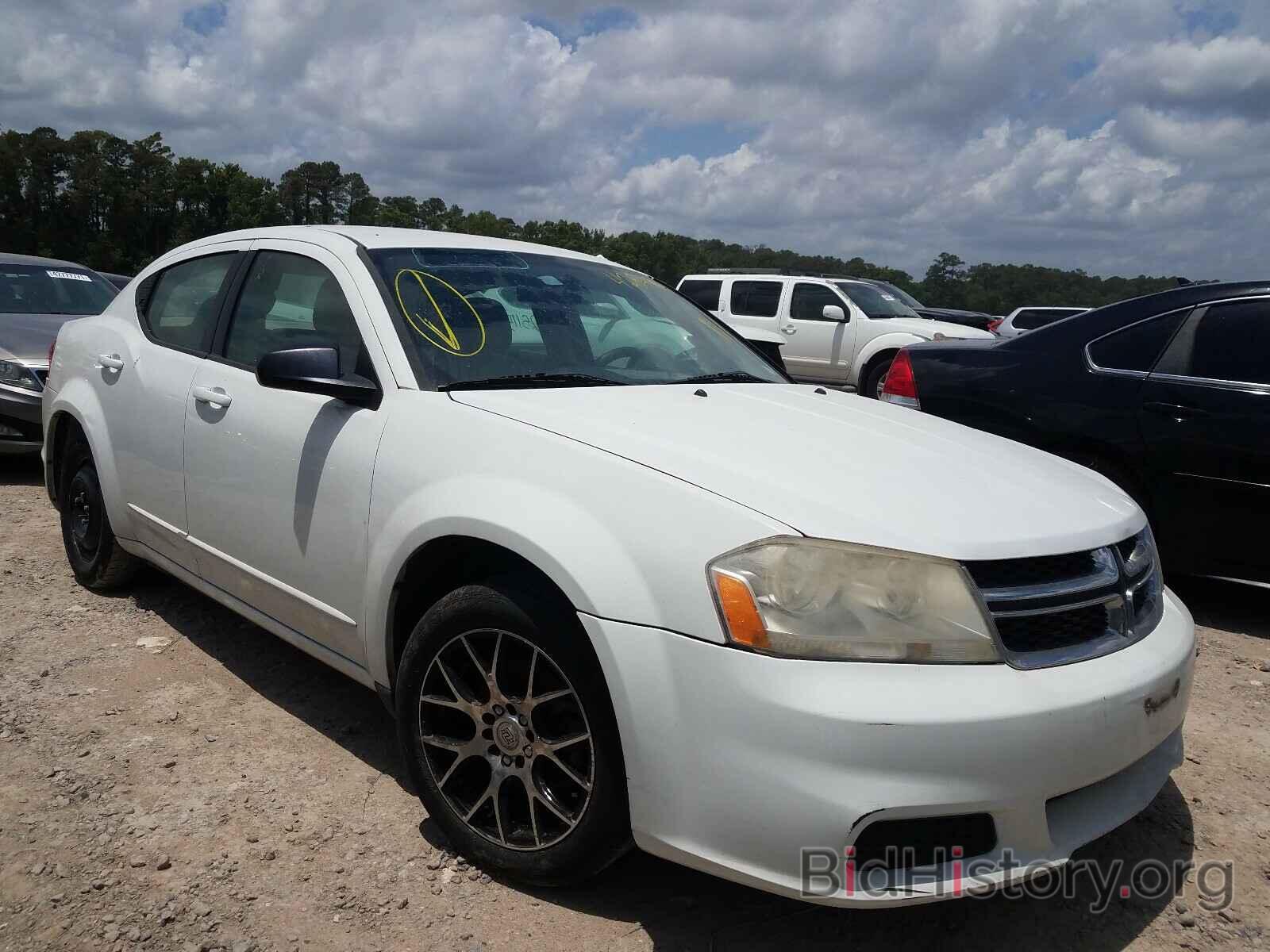 Photo 1C3CDZAGXCN247779 - DODGE AVENGER 2012