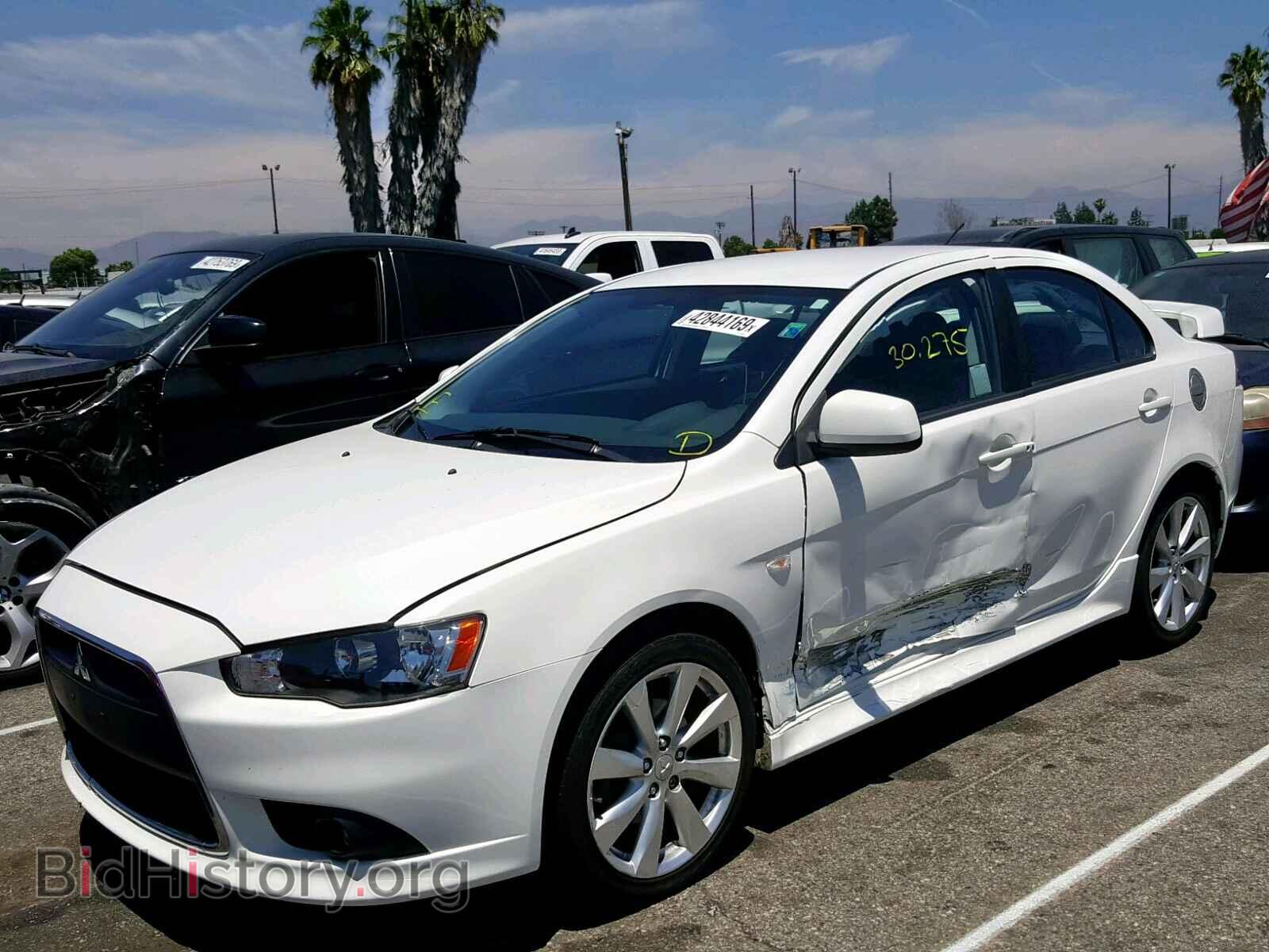 2012 MITSUBISHI LANCER - VIN: JA32U8FW6CU014259 - Фото 2