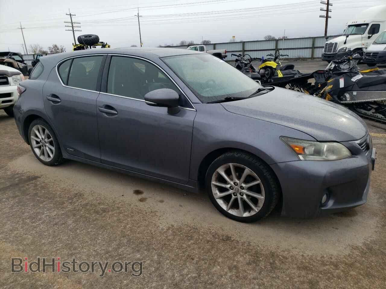 2012 LEXUS CT 200 - VIN: JTHKD5BH5C2050493 - Фото 4