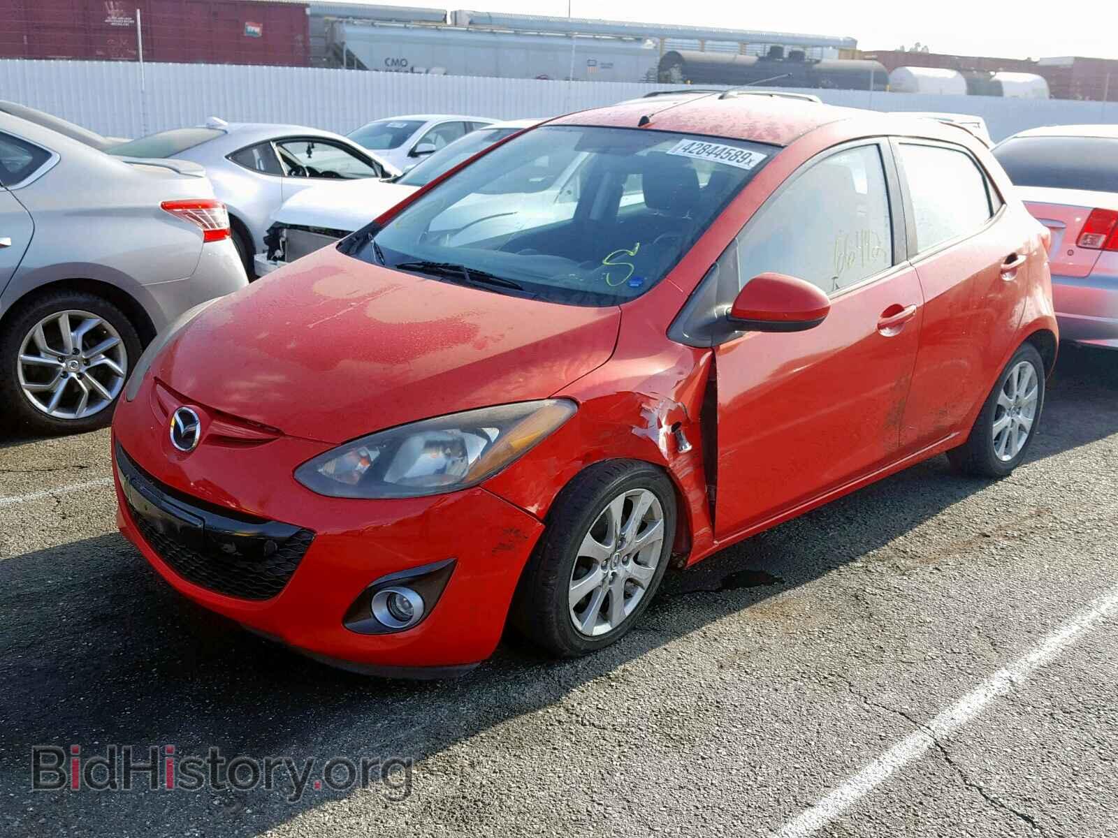 2012 MAZDA 2 - VIN: JM1DE1LZ0C0133574 - Фото 2