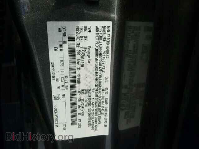 2012 FORD FOCUS - VIN: 1FAHP3F23CL418070 - Фото 10