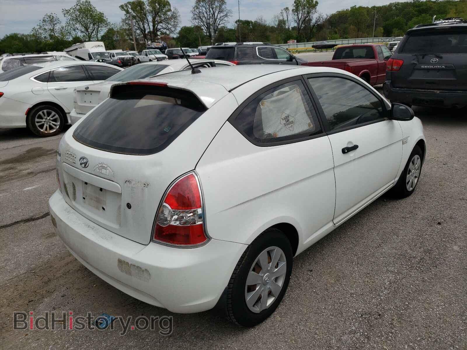 2007 HYUNDAI ACCENT - VIN: KMHCM36C17U042146 - Фото 4