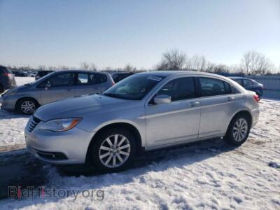 2011 Chrysler 200 200 Tourin, серебристый — VIN 1C3BC1FB1BN617366, Copart