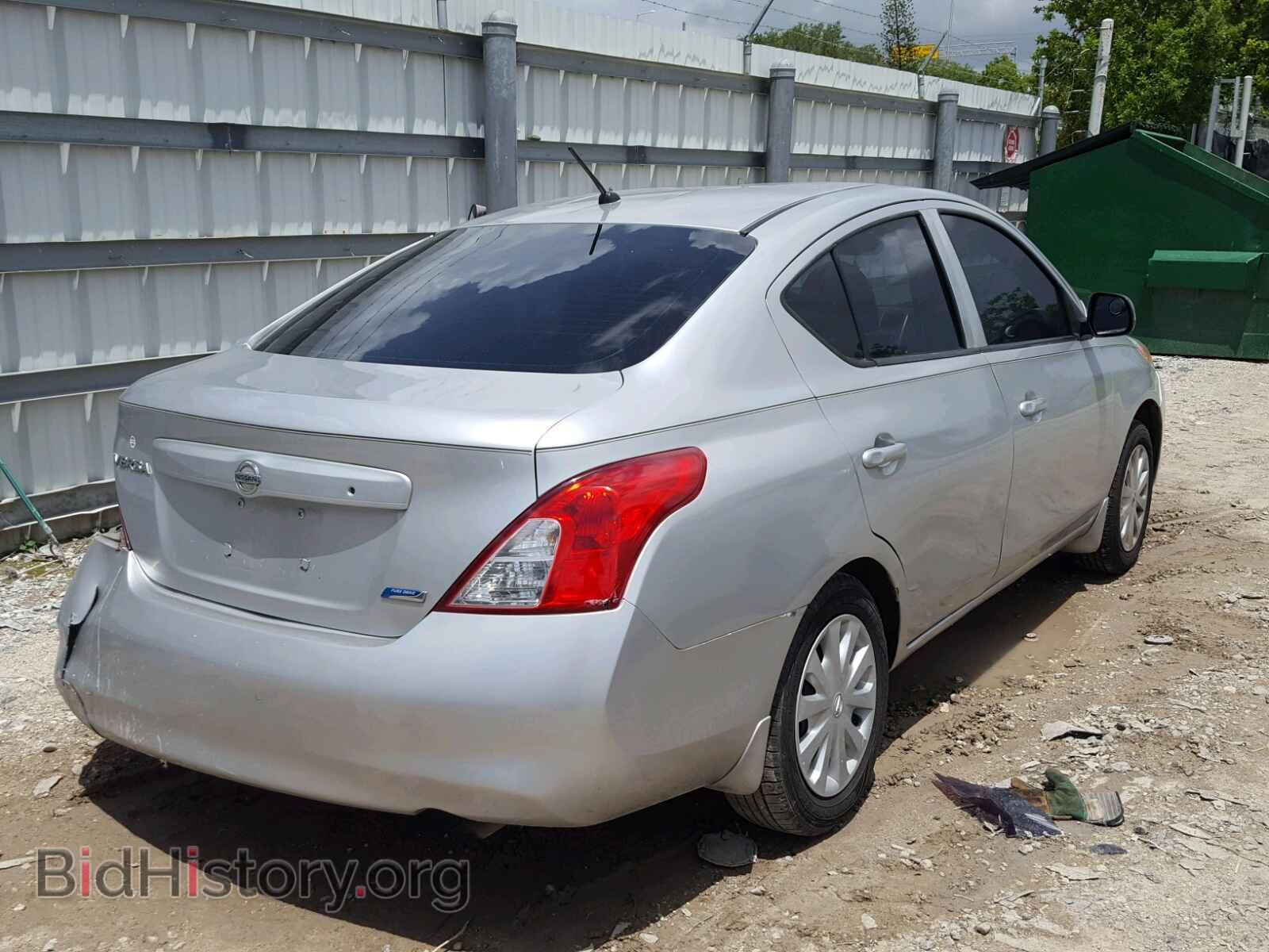2012 NISSAN VERSA - VIN: 3N1CN7AP3CL869687 - Фото 4