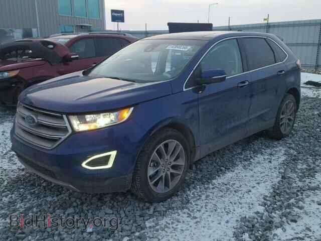 2015 FORD EDGE - VIN: 2FMPK4K89FBB86420 - Фото 2