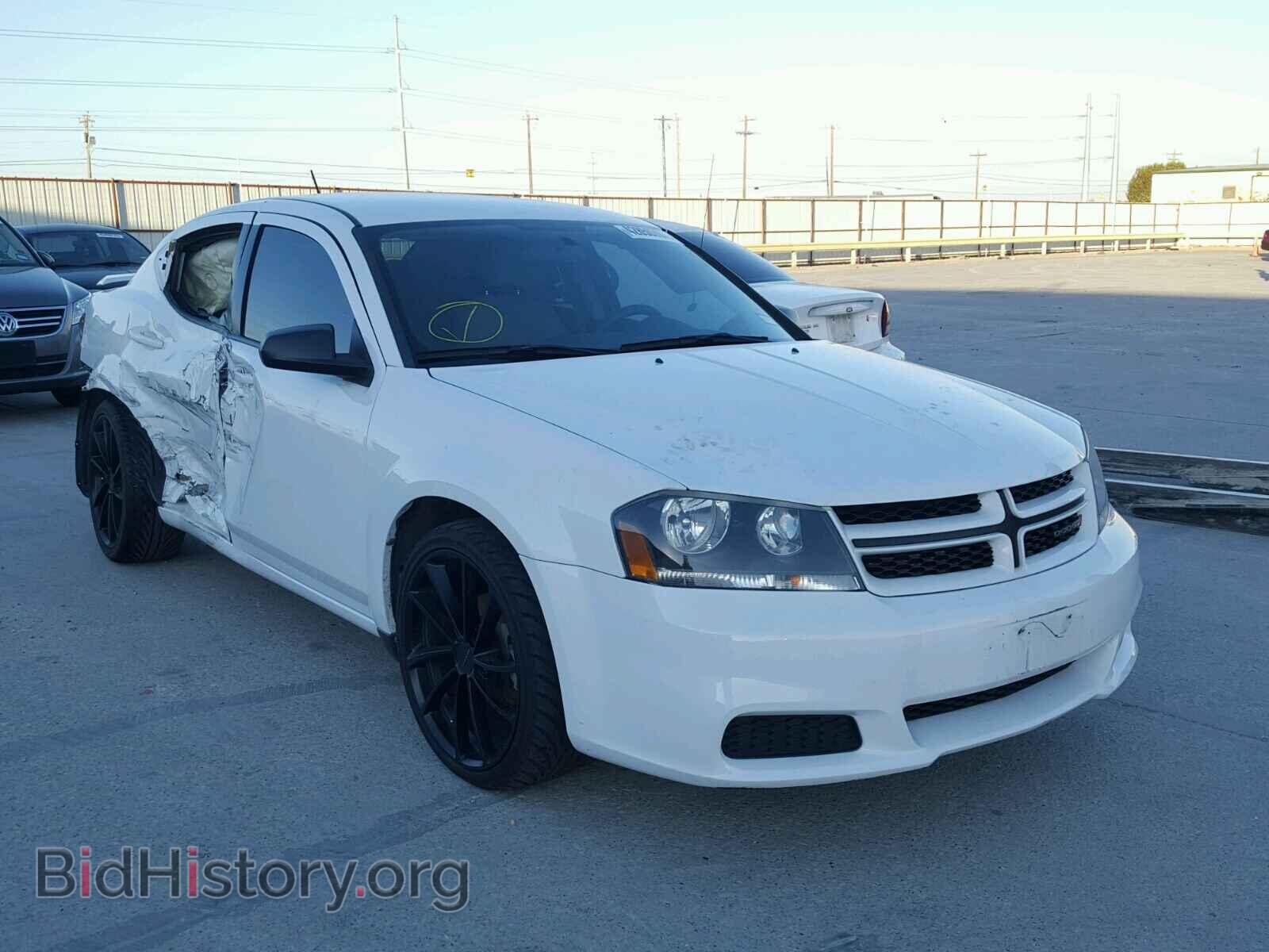 Photo 1C3CDZAG2DN771400 - DODGE AVENGER 2013
