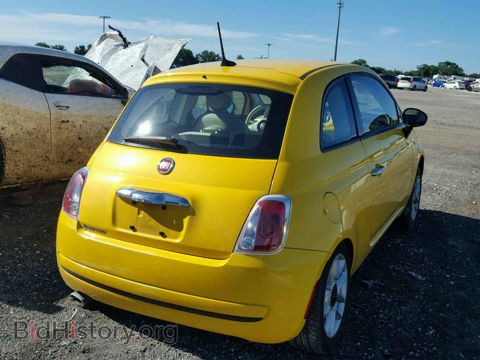 2017 FIAT 500 - VIN: 3C3CFFKR9HT654332 - Фото 4