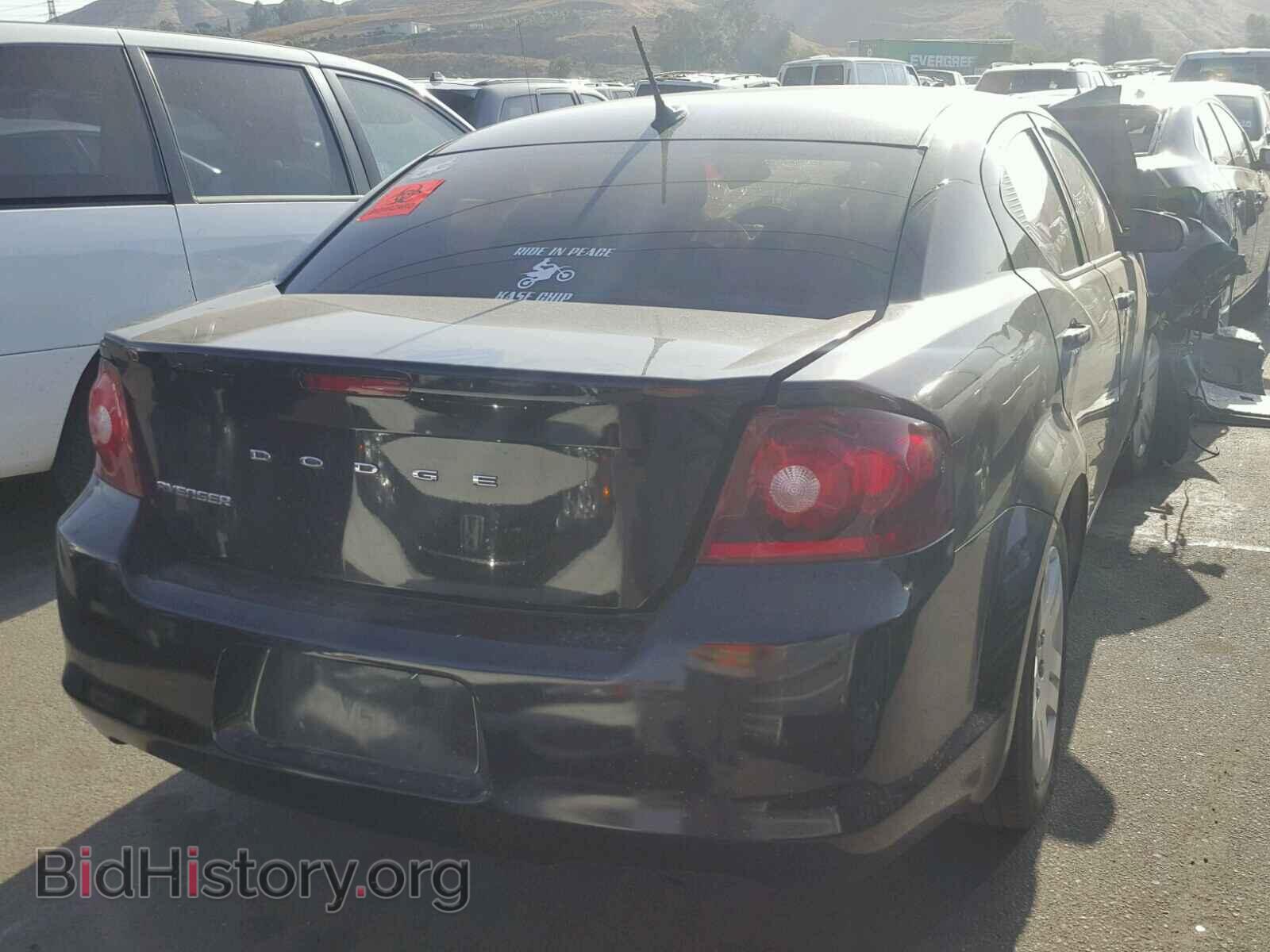 2012 DODGE AVENGER - VIN: 1C3CDZAB2CN331437 - Фото 4