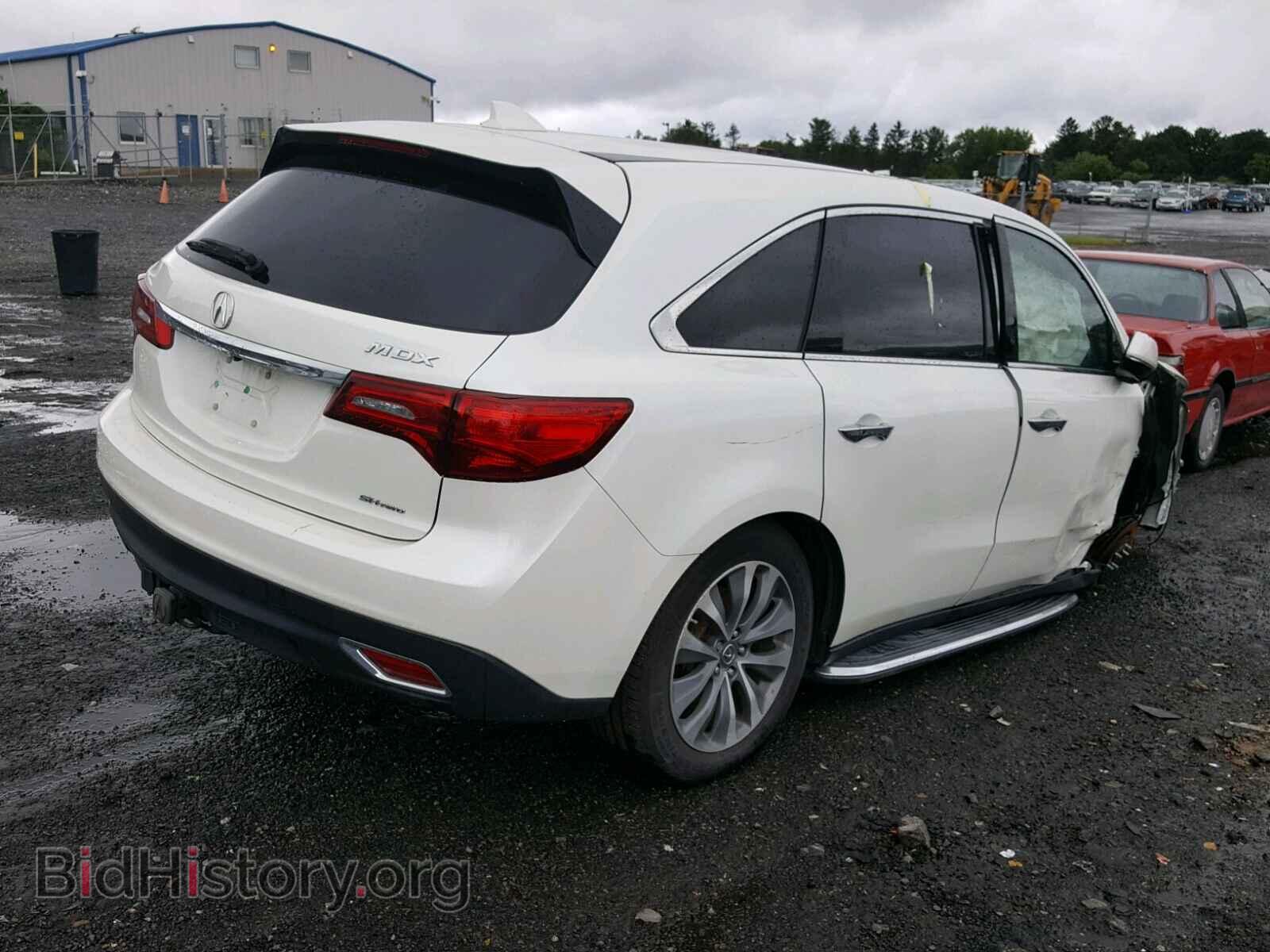 2015 ACURA MDX - VIN: 5FRYD4H43FB026543 - Фото 4