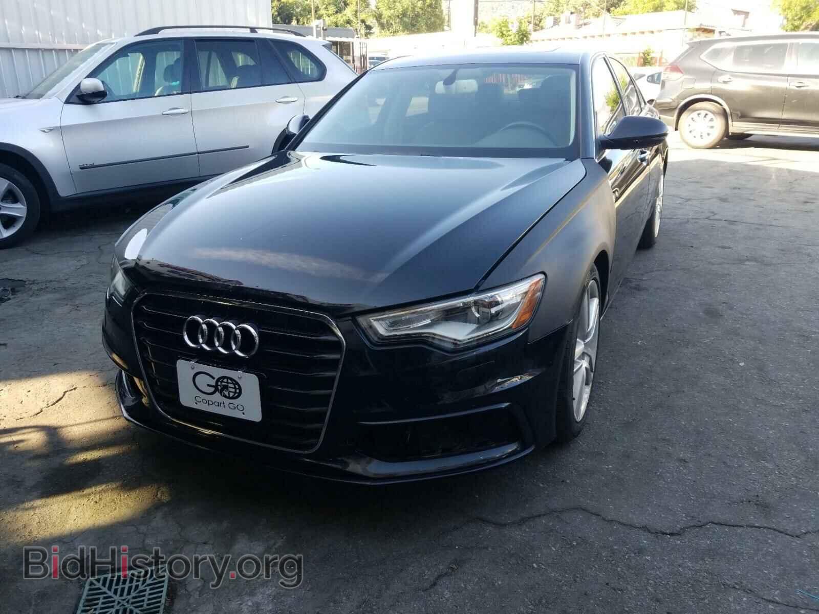2014 AUDI A6 - VIN: WAUGFAFC9EN106202 - Фото 2