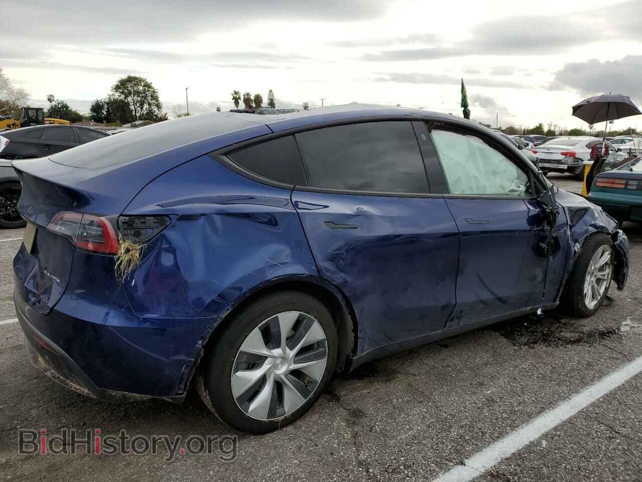 2022 TESLA MODEL Y - VIN: 7SAYGDEE8NF343614 - Фото 3