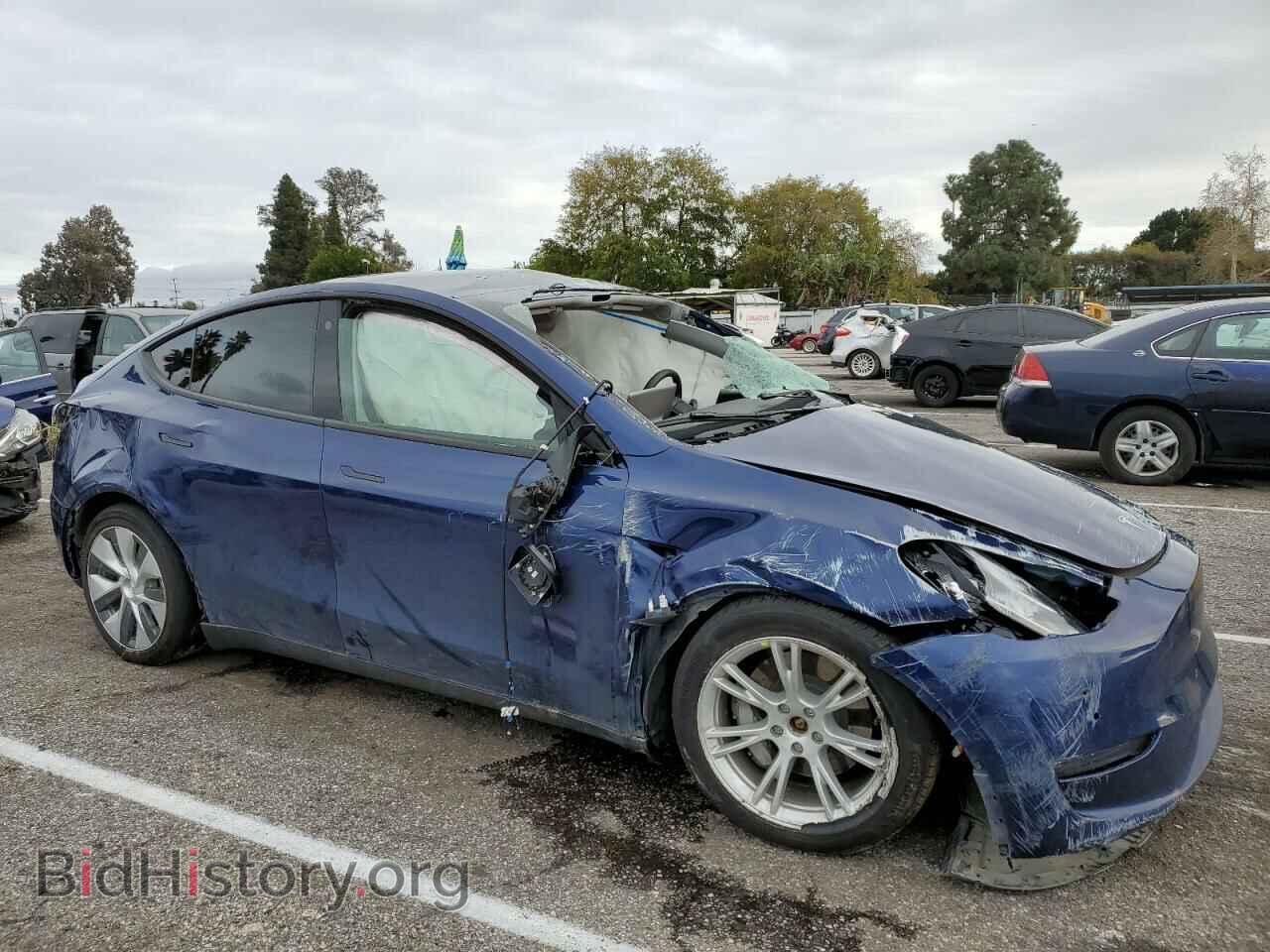 2022 TESLA MODEL Y - VIN: 7SAYGDEE8NF343614 - Фото 4