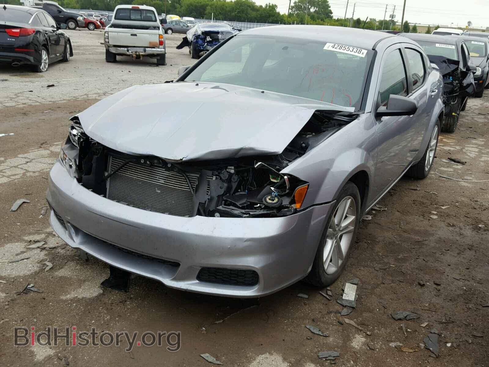 2014 DODGE AVENGER - VIN: 1C3CDZAB6EN174241 - Фото 2