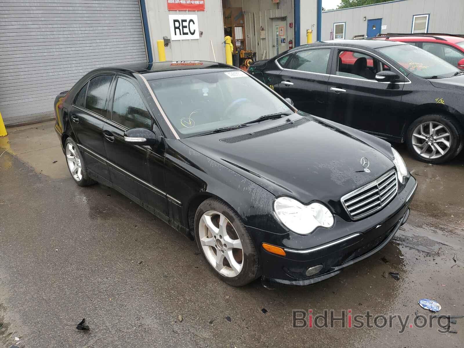 Photo WDBRF52H47F879109 - MERCEDES-BENZ C CLASS 2007