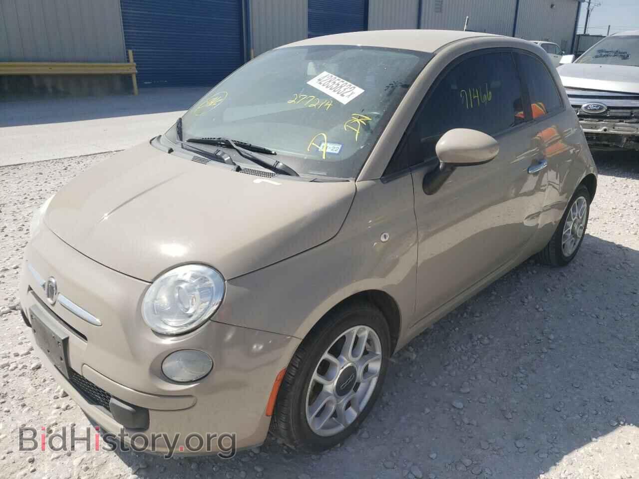 2012 FIAT 500 - VIN: 3C3CFFARXCT277214 - Фото 2