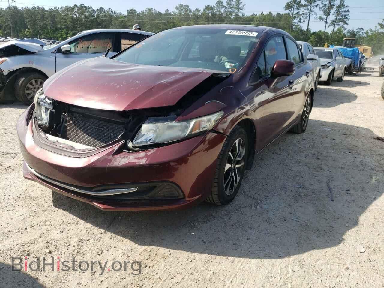 2013 HONDA CIVIC - VIN: 2HGFB2F81DH511880 - Фото 2
