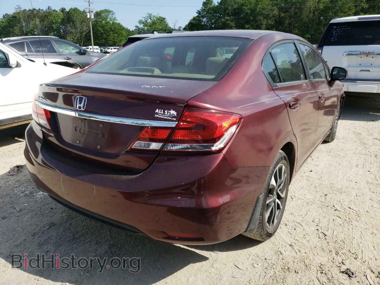 2013 HONDA CIVIC - VIN: 2HGFB2F81DH511880 - Фото 4
