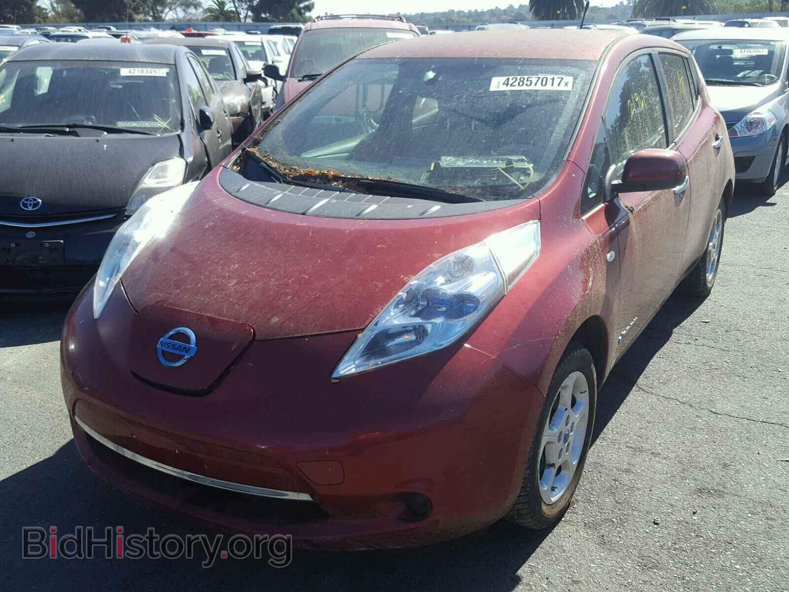 2011 NISSAN LEAF - VIN: JN1AZ0CP4BT006343 - Фото 2