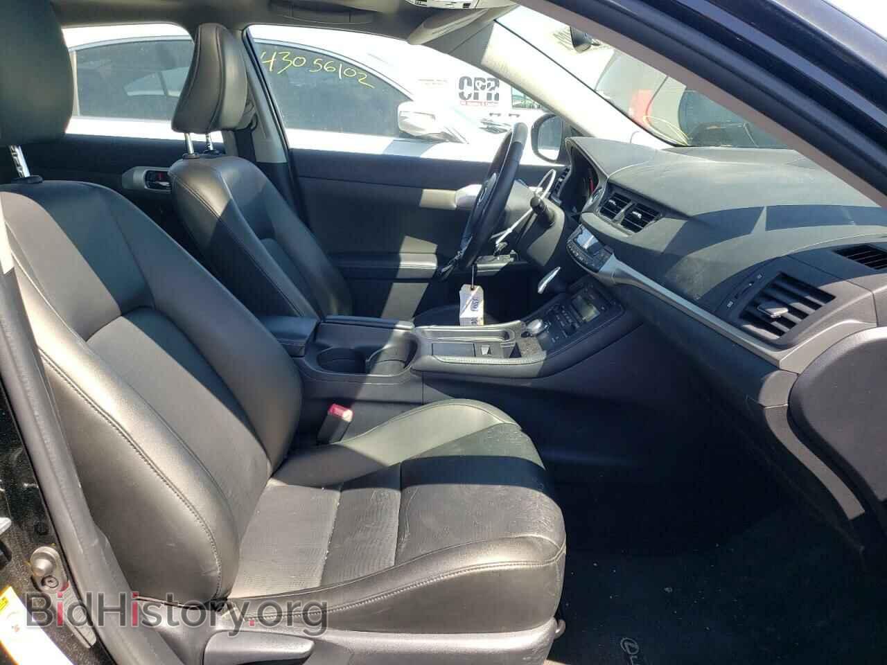 2013 LEXUS CT 200 - VIN: JTHKD5BH4D2125413 - Фото 5