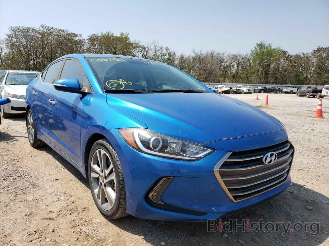 Фотография KMHD84LF1HU066381 - HYUNDAI ELANTRA 2017