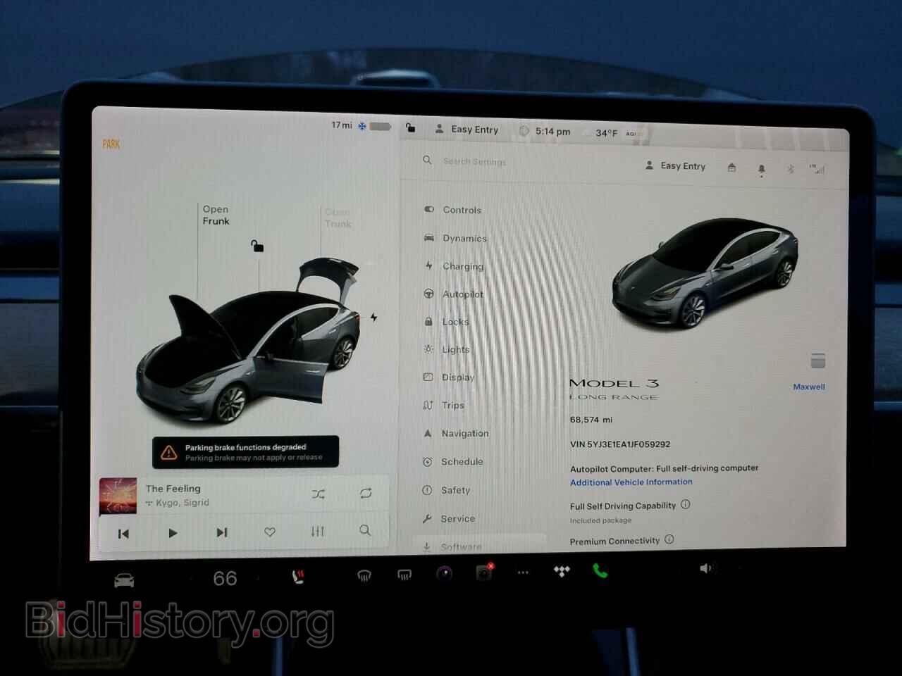 2018 TESLA MODEL 3 - VIN: 5YJ3E1EA1JF059292 - Photo 9
