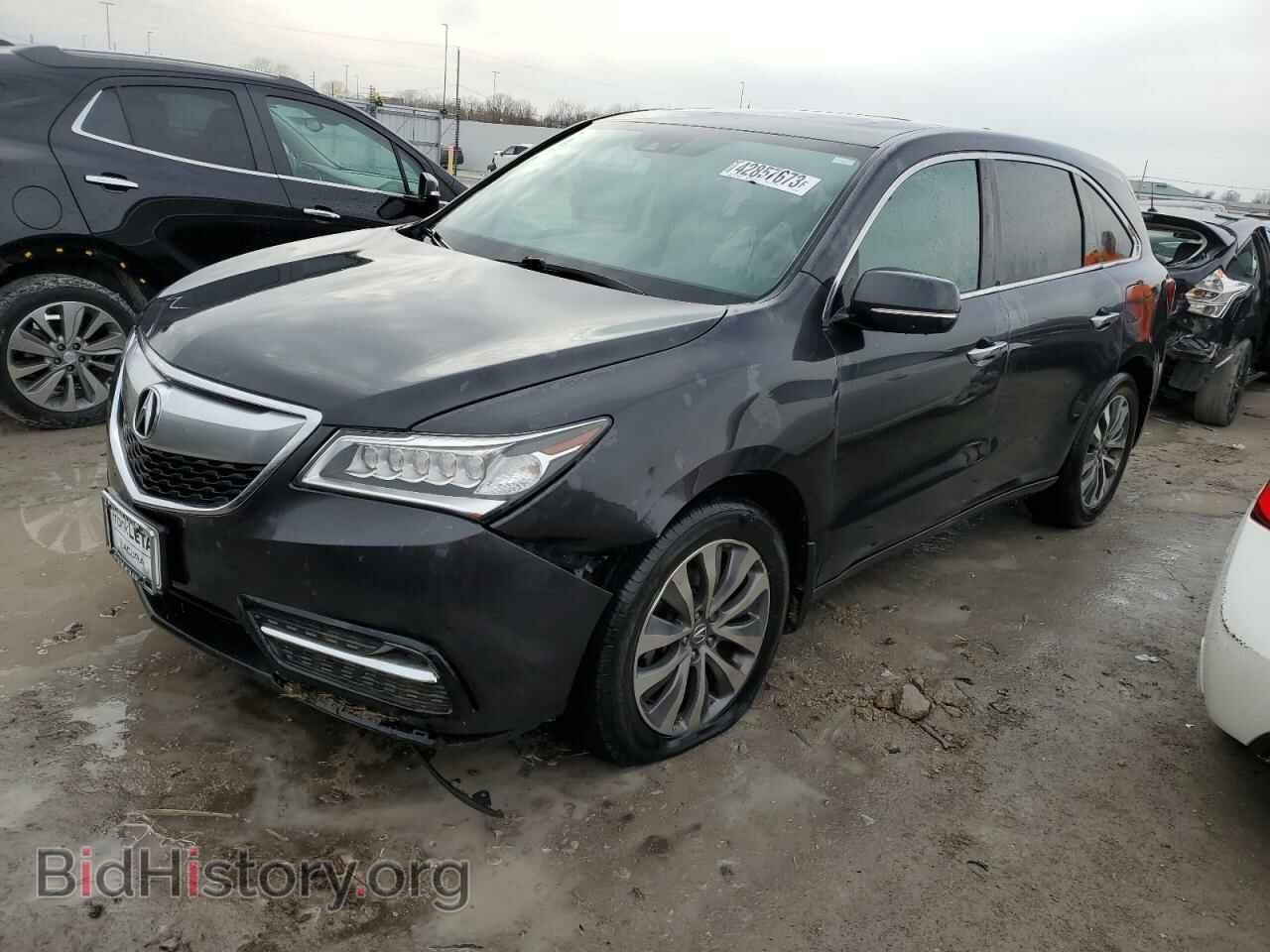 Photo 5FRYD4H46EB019424 - ACURA MDX 2014