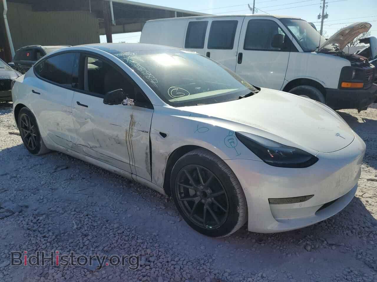 2022 TESLA MODEL 3 - VIN: 5YJ3E1EA9NF102153 - Фото 4