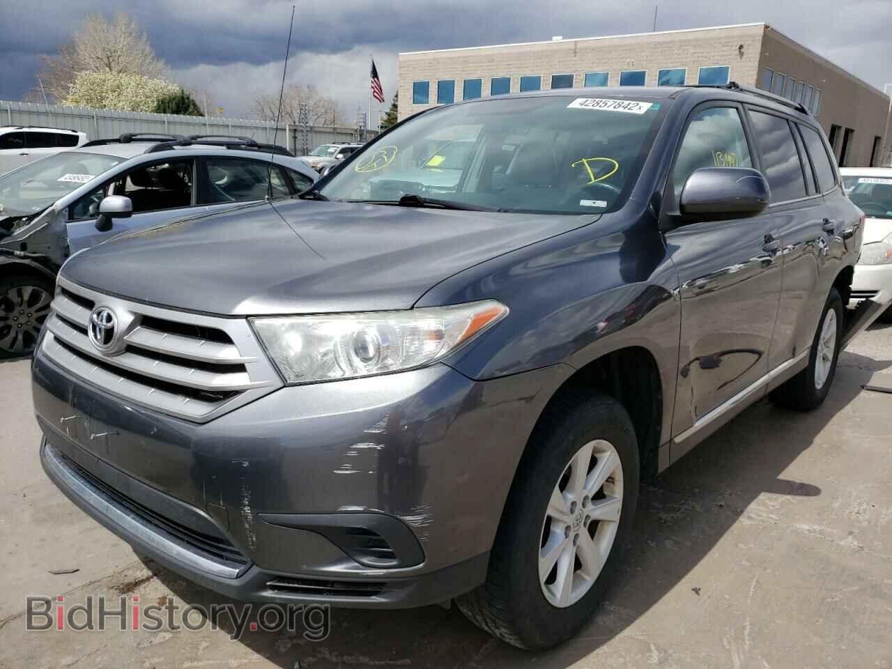 2012 TOYOTA HIGHLANDER - VIN: 5TDBK3EH6CS163241 - Фото 2