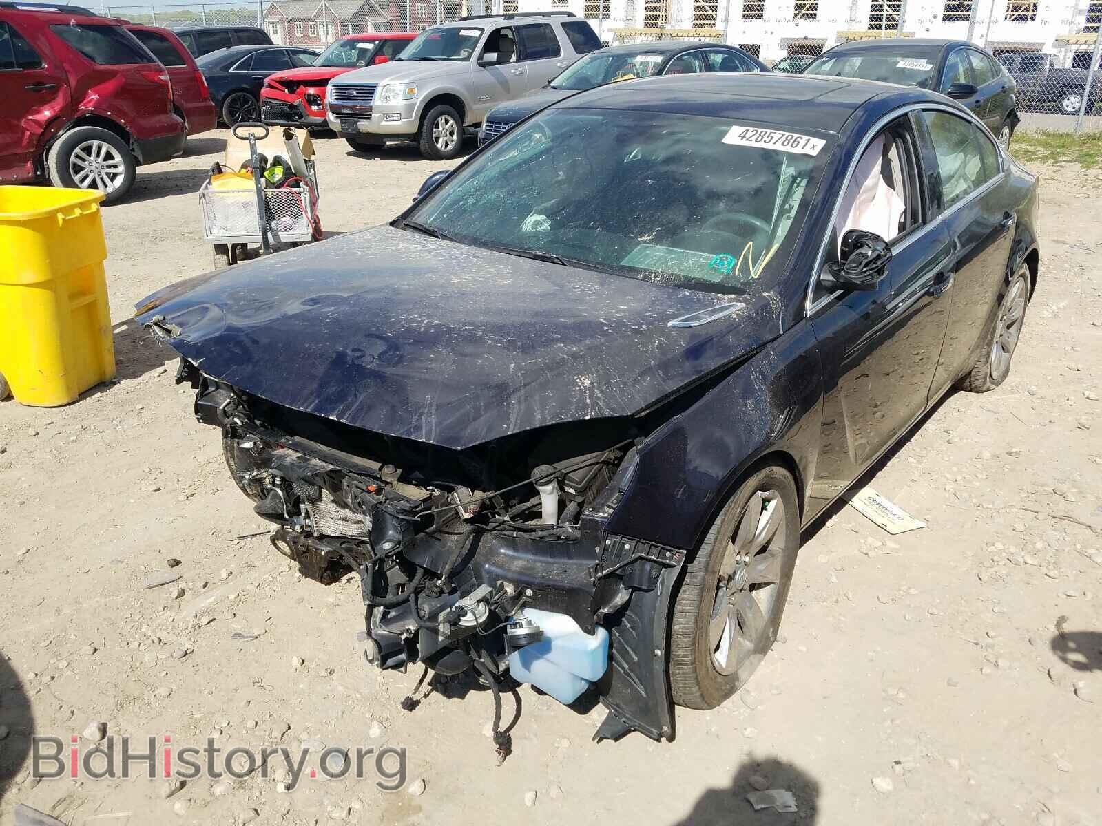 2014 BUICK REGAL - VIN: 2G4GN5EXXE9203294 - Фото 2