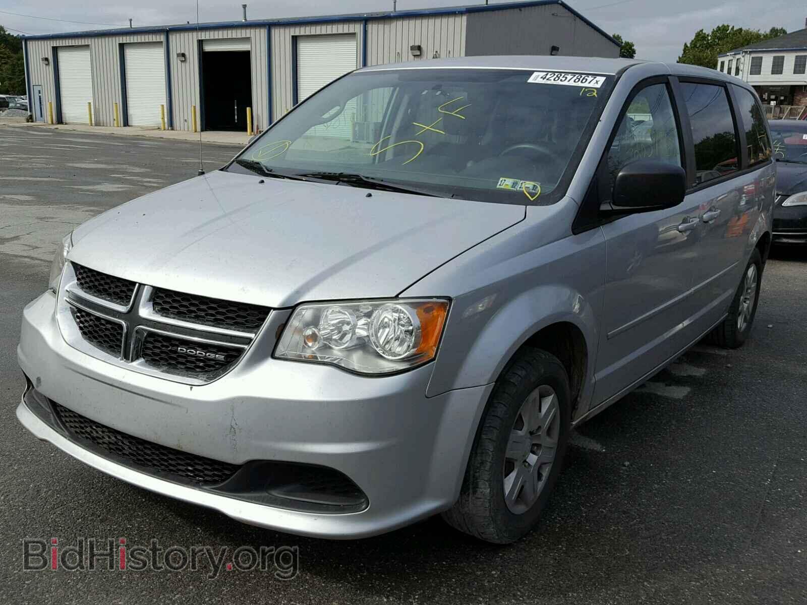 2012 DODGE CARAVAN - VIN: 2C4RDGBG2CR167694 - Фото 2