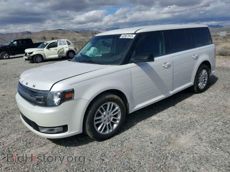 2013 Ford FLEX Flex SEL (VIN 2FMGK5C80DBD16408) — photo 1 of 12, Copart, damage: front end