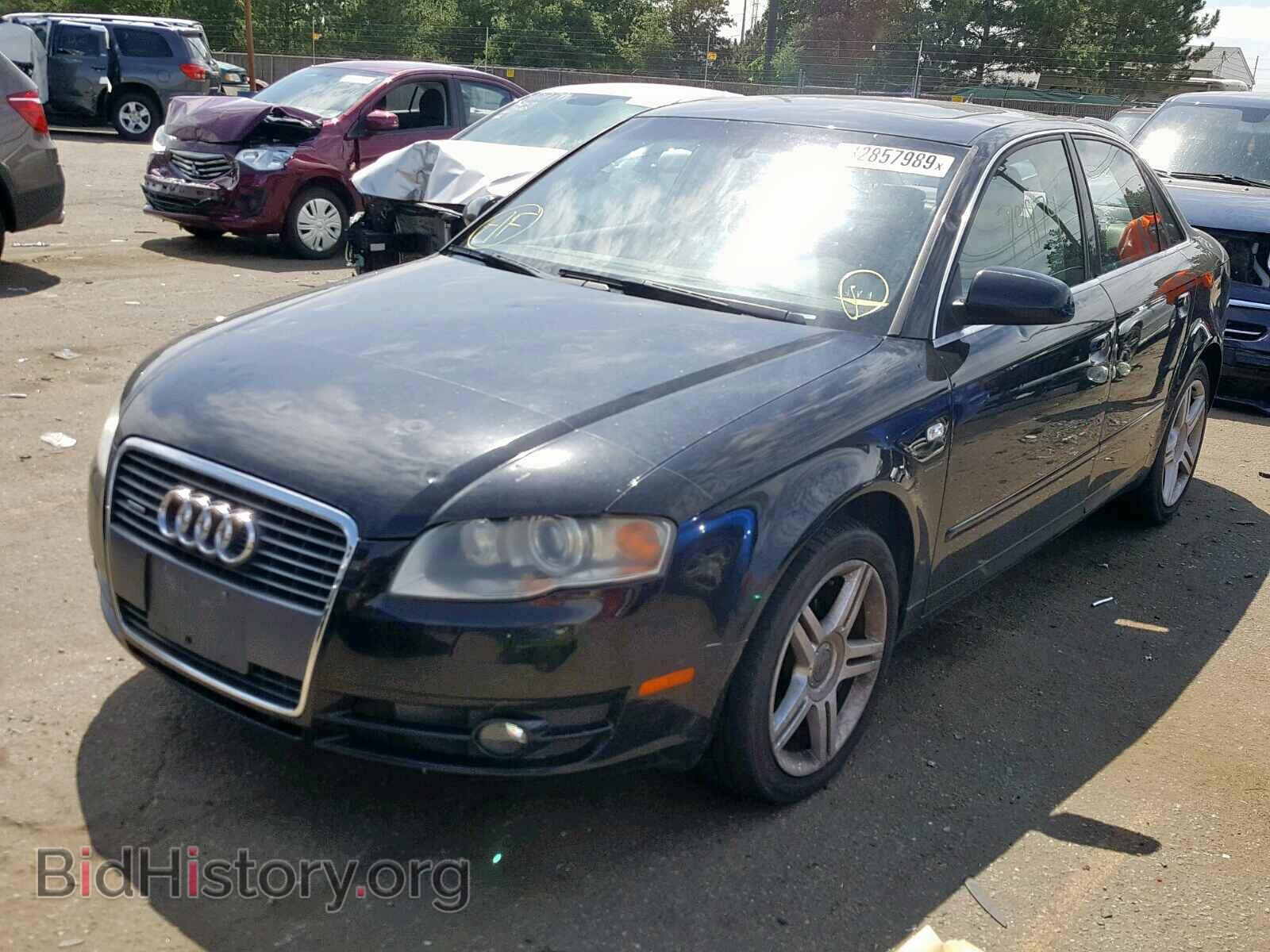 2007 AUDI A4 - VIN: WAUDF78E47A146654 - Фото 2