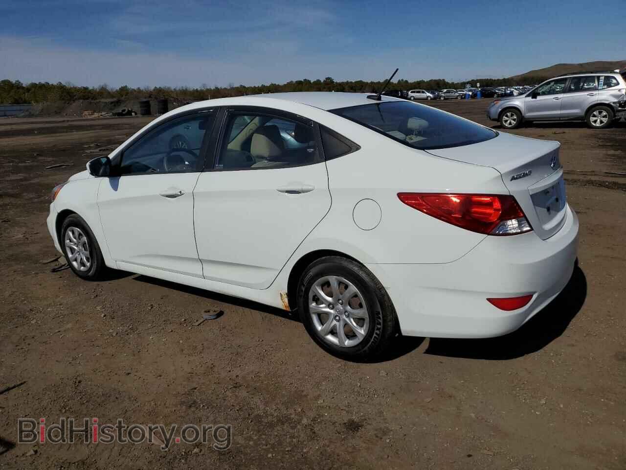 2013 HYUNDAI ACCENT - VIN: KMHCT4AEXDU449380 - Фото 2