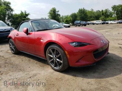 2017 Mazda MX5 MX-5 Miata, красный — VIN JM1NDAD79H0123895, Copart