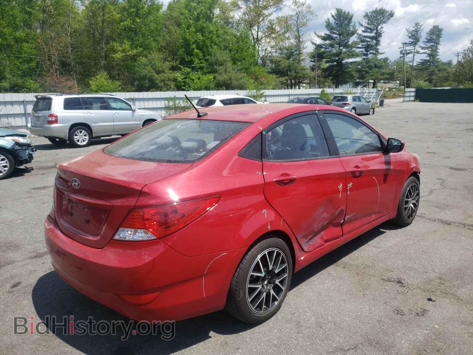 2014 HYUNDAI ACCENT - VIN: KMHCT4AE7EU627246 - Фото 4