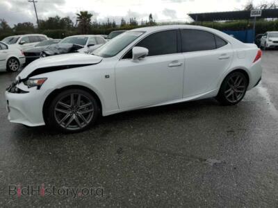 2015 Lexus IS IS 250, white — VIN JTHBF1D27F5060425, Copart
