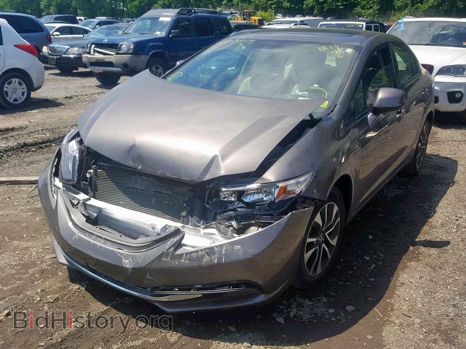 2013 HONDA CIVIC - VIN: 2HGFB2F80DH538536 - Фото 2