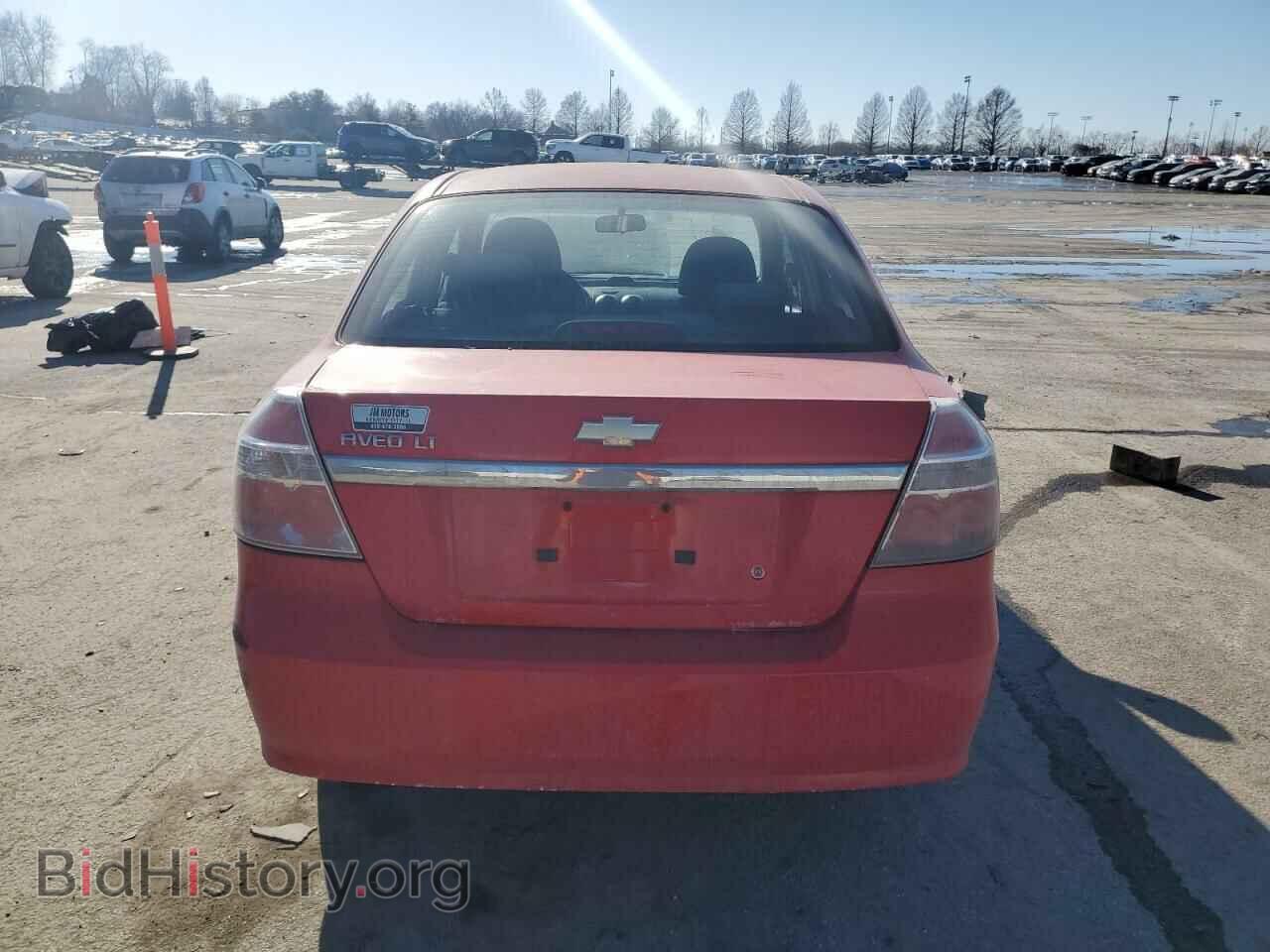 2009 CHEVROLET AVEO - VIN: KL1TD56E99B327300 - Фото 6