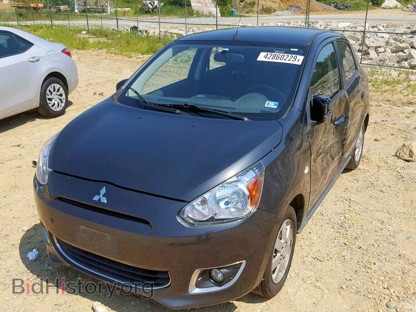 2014 MITSUBISHI MIRAGE - VIN: ML32A4HJ5EH010643 - Фото 2