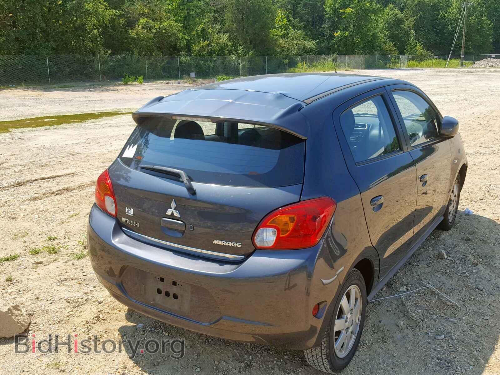 2014 MITSUBISHI MIRAGE - VIN: ML32A4HJ5EH010643 - Фото 4