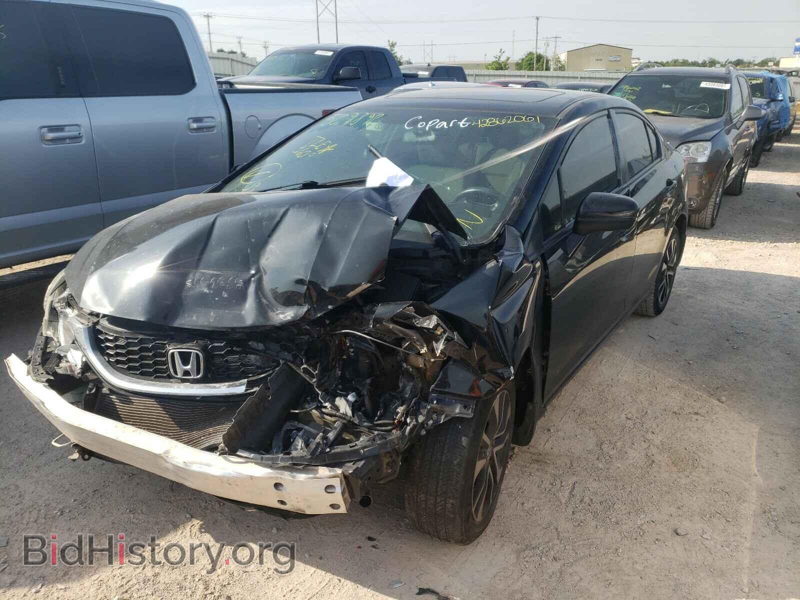 2015 HONDA CIVIC - VIN: 2HGFB2F86FH529892 - Photo 2