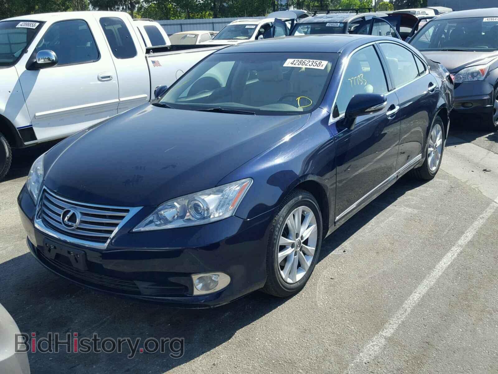 2011 LEXUS ES350 - VIN: JTHBK1EG2B2458529 - Фото 2