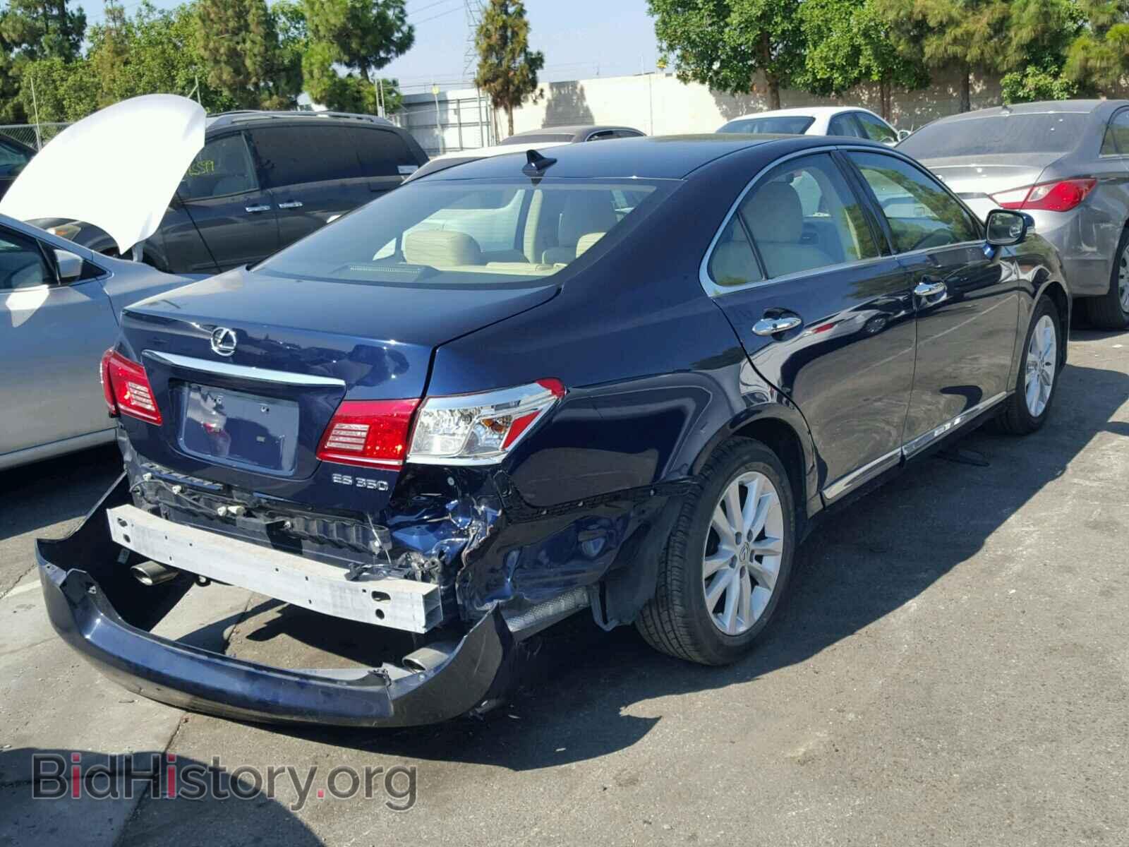 2011 LEXUS ES350 - VIN: JTHBK1EG2B2458529 - Фото 4